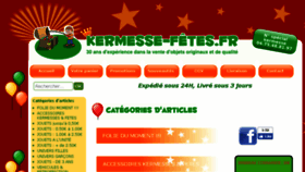 What Kermesse-fetes.fr website looked like in 2017 (6 years ago)