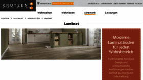 What Klick-laminat-discount.de website looked like in 2017 (6 years ago)