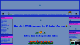 What Kraeuter-forum.com website looked like in 2017 (6 years ago)