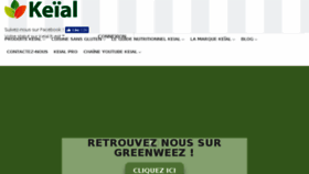 What Keial.fr website looked like in 2017 (6 years ago)