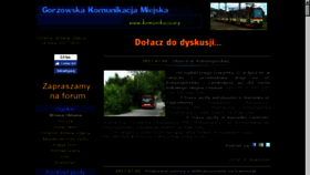 What Komunikacja.org website looked like in 2017 (6 years ago)