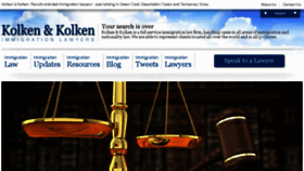 What Kolkenandkolken.com website looked like in 2017 (6 years ago)