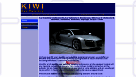 What Kiwivaleting.co.uk website looked like in 2017 (6 years ago)
