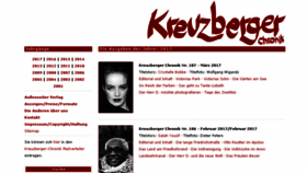 What Kreuzberger-chronik.de website looked like in 2017 (6 years ago)