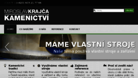 What Kamenictvizlin.cz website looked like in 2017 (6 years ago)