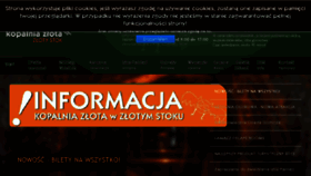 What Kopalniazlota.pl website looked like in 2017 (8 years ago)
