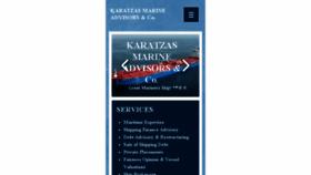 What Karatzas.com website looked like in 2017 (6 years ago)