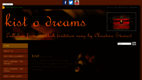 What Kistodreams.org website looked like in 2017 (6 years ago)