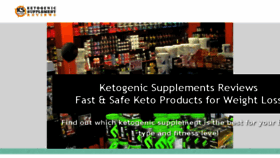 What Ketogenicsupplementreviews.com website looked like in 2017 (6 years ago)