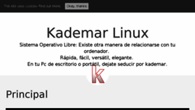 What Kademar.org website looked like in 2017 (6 years ago)