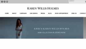 What Karenwillisholmes.com.au website looked like in 2017 (6 years ago)