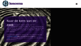 What Koncerna.nl website looked like in 2017 (6 years ago)