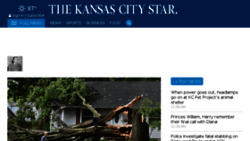 What Kcstar.com website looked like in 2017 (6 years ago)