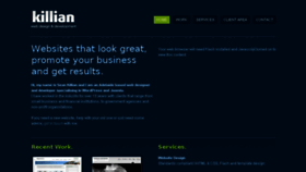 What Killian.com.au website looked like in 2017 (6 years ago)