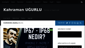 What Kahramanugurlu.com website looked like in 2017 (6 years ago)