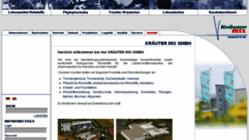 What Kraeuter-mix.de website looked like in 2017 (6 years ago)