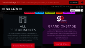 What Kingstongrand.ca website looked like in 2017 (6 years ago)
