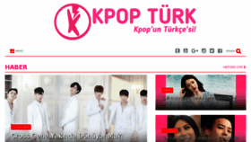What Kpopturk.com website looked like in 2017 (6 years ago)