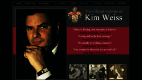 What Kim-weiss.org website looked like in 2017 (6 years ago)