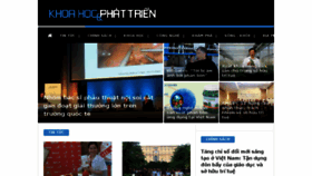 What Khoahocphattrien.com.vn website looked like in 2017 (6 years ago)