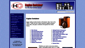 What Kaplancontainer.com website looked like in 2017 (6 years ago)