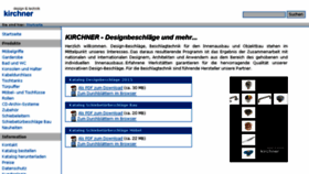 What Kirchner-beschlaege.de website looked like in 2017 (6 years ago)