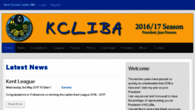 What Kcliba.co.uk website looked like in 2017 (6 years ago)
