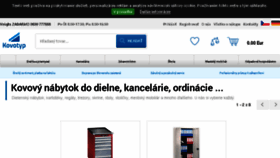What Kovovy-nabytok.sk website looked like in 2017 (6 years ago)