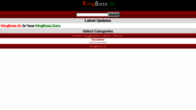 What Kingboss.in website looked like in 2017 (6 years ago)