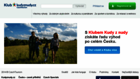 What Klubkudyznudy.cz website looked like in 2017 (6 years ago)