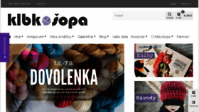What Klbkoshopa.eu website looked like in 2017 (6 years ago)