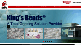 What Kingsbeads.com website looked like in 2017 (6 years ago)