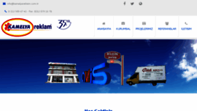 What Kamelyareklam.com.tr website looked like in 2017 (6 years ago)