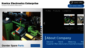 What Konicatexspares.com website looked like in 2017 (6 years ago)