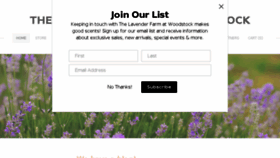 What Kylavender.com website looked like in 2017 (6 years ago)