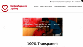 What Krankenpflegeverein-jagdberg.at website looked like in 2017 (6 years ago)