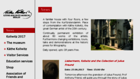 What Kaethe-kollwitz.de website looked like in 2017 (6 years ago)