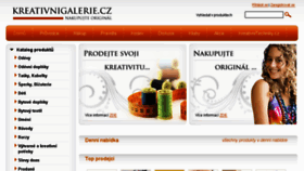 What Kreativnigalerie.cz website looked like in 2017 (6 years ago)