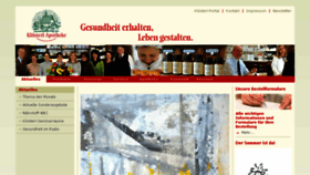 What Kloesterl-apotheke.de website looked like in 2017 (6 years ago)