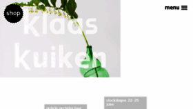 What Klaaskuiken.nl website looked like in 2017 (6 years ago)