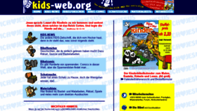 What Kids-web.org website looked like in 2017 (6 years ago)