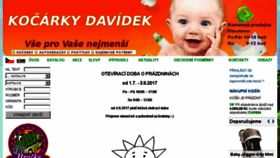 What Kocarkydavidek.cz website looked like in 2017 (6 years ago)