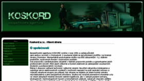 What Koskord.eu website looked like in 2017 (6 years ago)