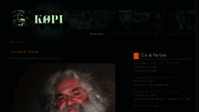 What Koepi137.net website looked like in 2017 (6 years ago)