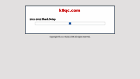 What K9qc.com website looked like in 2017 (6 years ago)