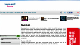 What Kusma.gen.tr website looked like in 2017 (6 years ago)
