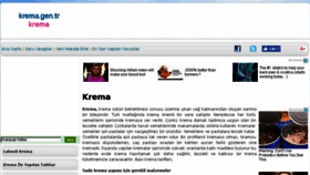 What Krema.gen.tr website looked like in 2017 (6 years ago)