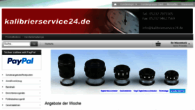 What Kalibrierservice24.de website looked like in 2017 (6 years ago)
