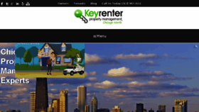What Keyrenterchicagonorth.com website looked like in 2017 (6 years ago)