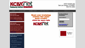 What Kcbx.net website looked like in 2017 (6 years ago)